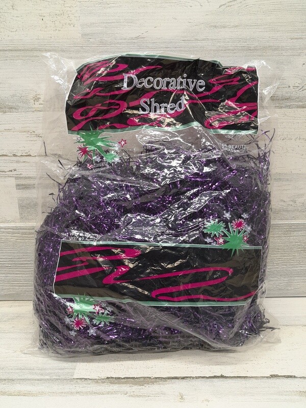 8oz Metallic Shreds Purple