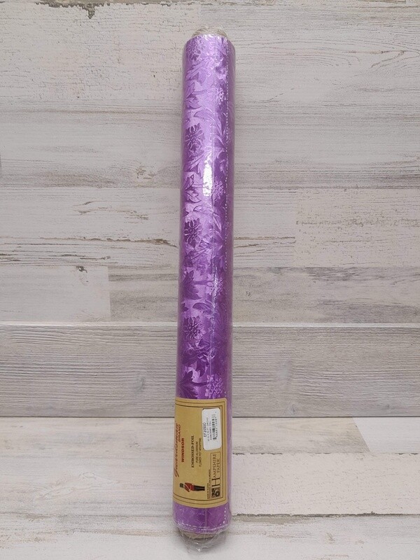 20&quot;x50&#39; Embossed Foil Roll  Orchid