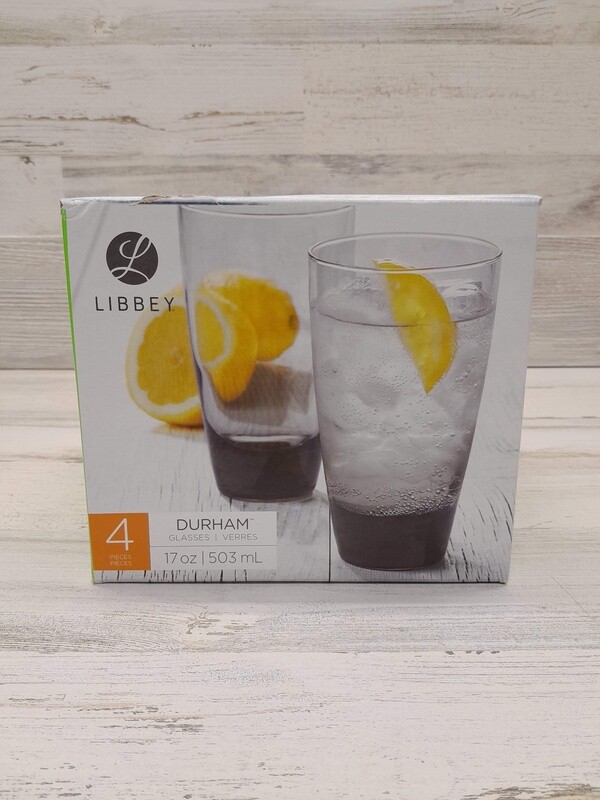 4pc 17oz Drinking Set (Glass)