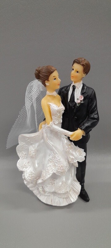5&quot; Wedding Couple Tan