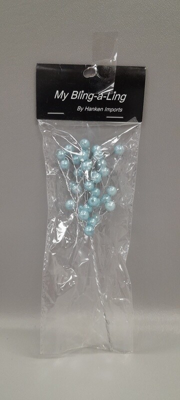 6.75&quot; Pearl Pick Blue