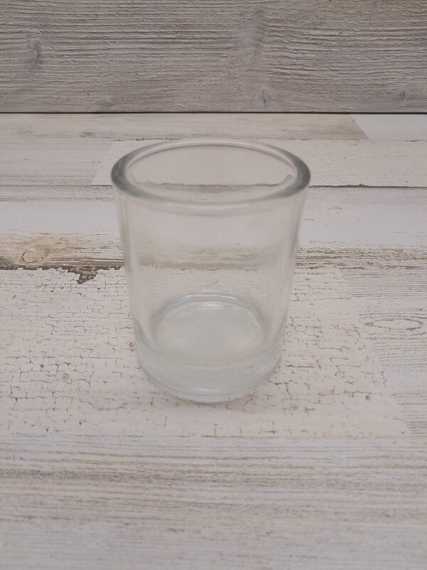 Glass Votive Holder Clear