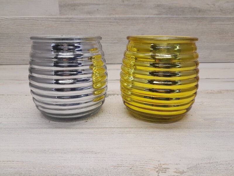 3.9&quot; Votive Holder Assorted