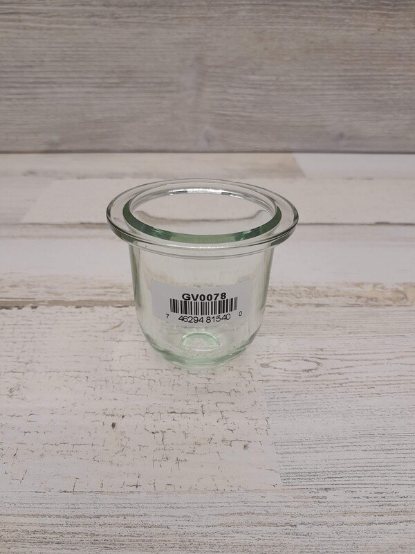 2.75&quot; Hanging Glass Votive Holder Clear
