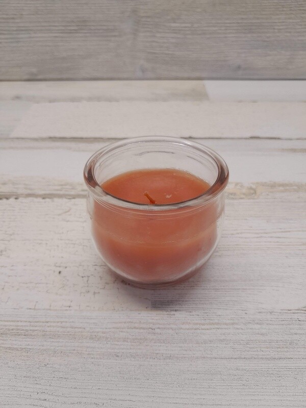 4oz 1 Wick Jar Candle Orange Pumpkin Spice