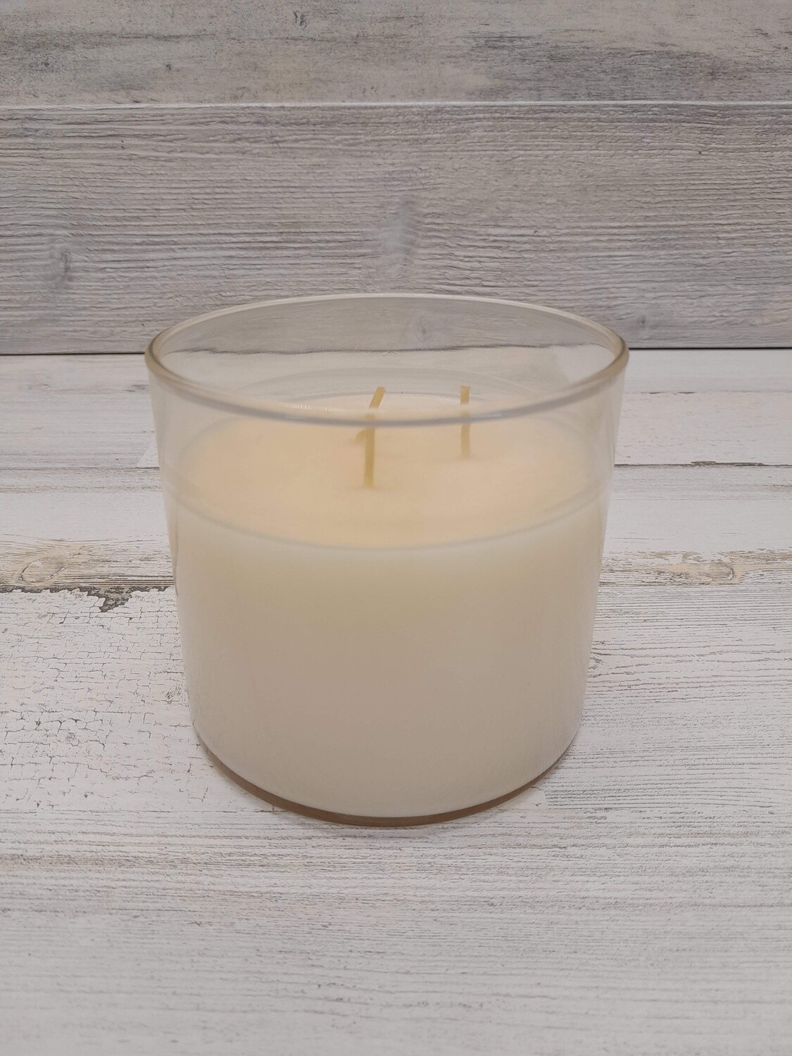 3 Wick Ivory Jar Candle Lemon
