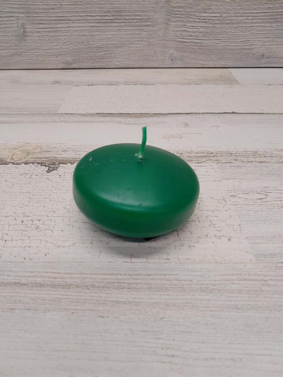 1pc 2.8&quot; Floating Candle Green Ivy