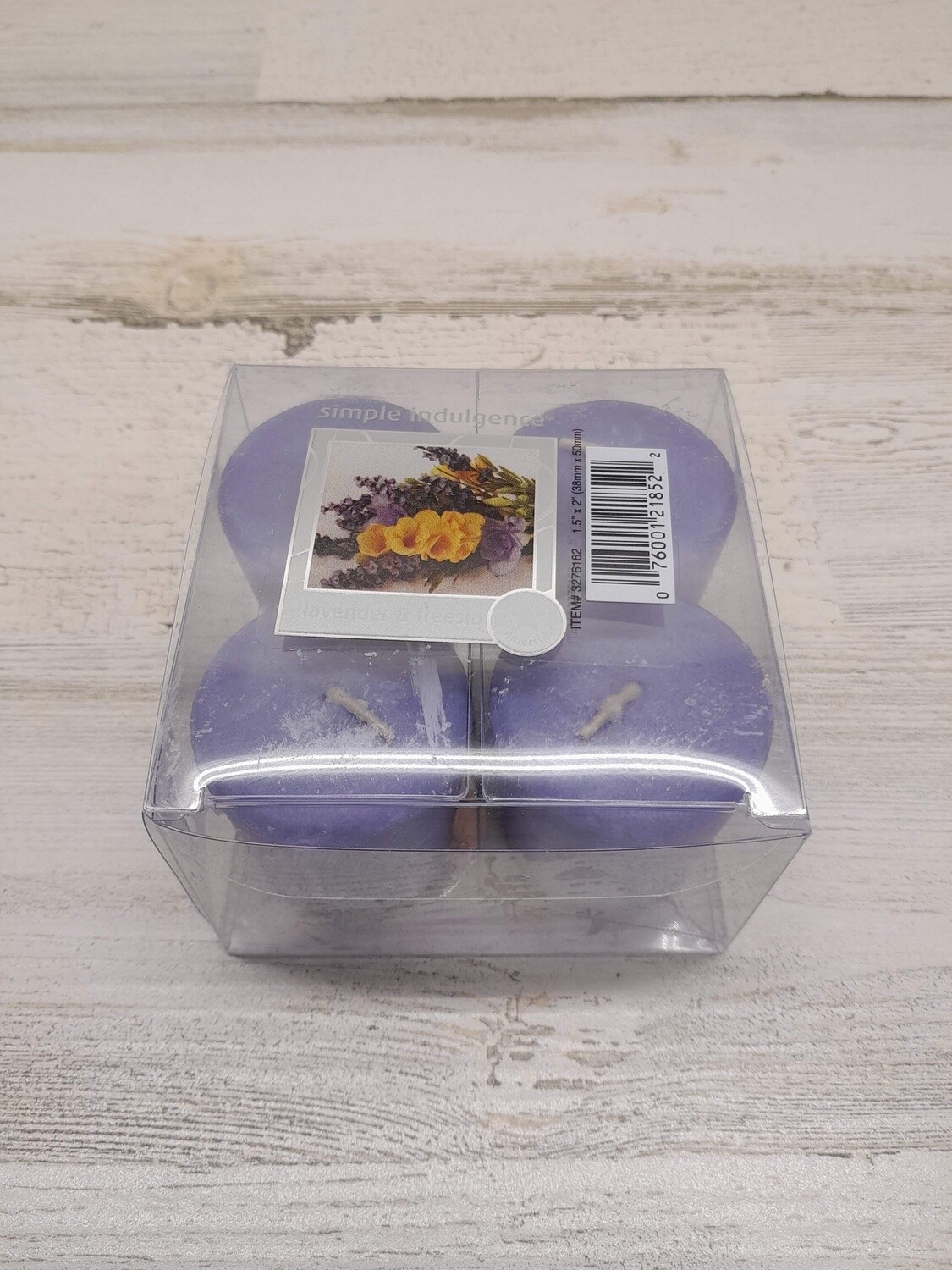 4pc Votive Lavender &amp; Freesia