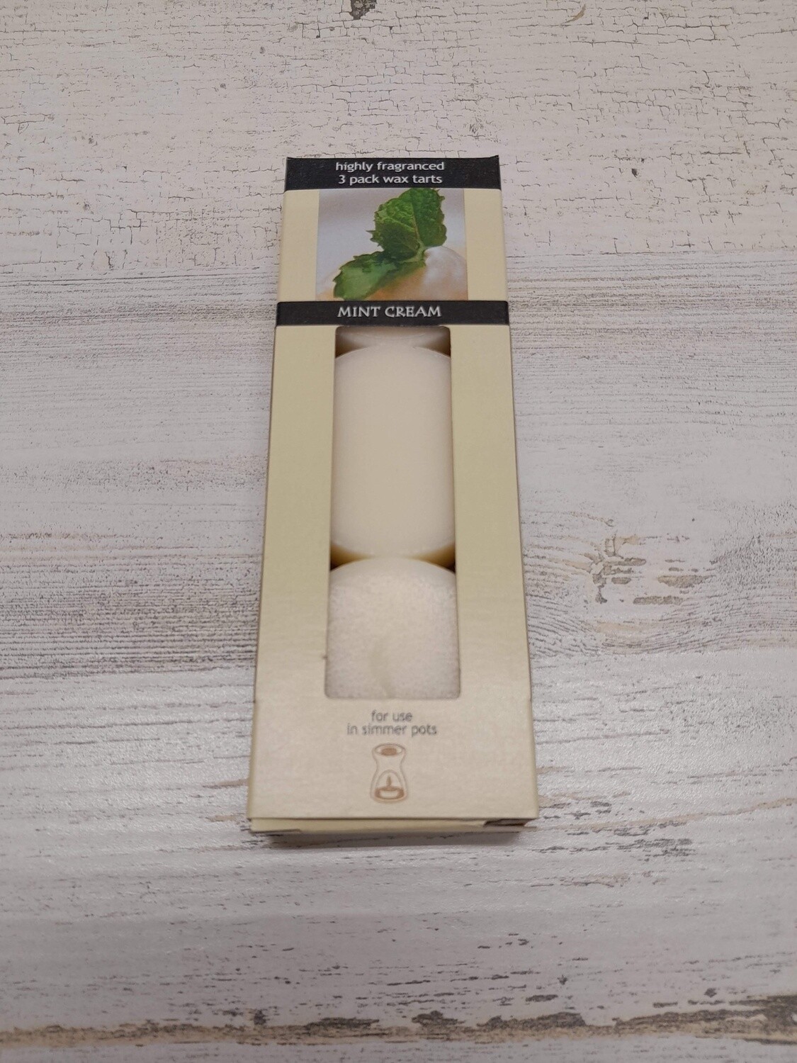 *3pc Wax Tarts Mint Cream