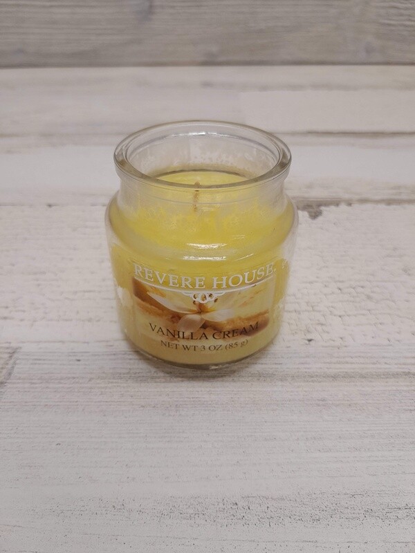 3oz 1 Wick Jar Candle Creamy Vanilla