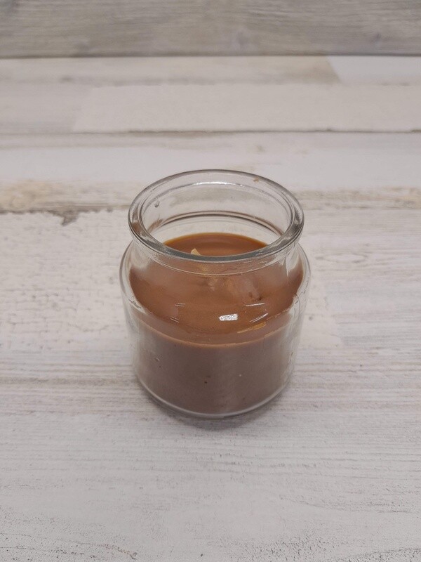 3oz 1 Wick Jar Candle Brown Hot Cocoa