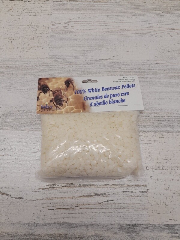 4oz White Beeswax Pellets
