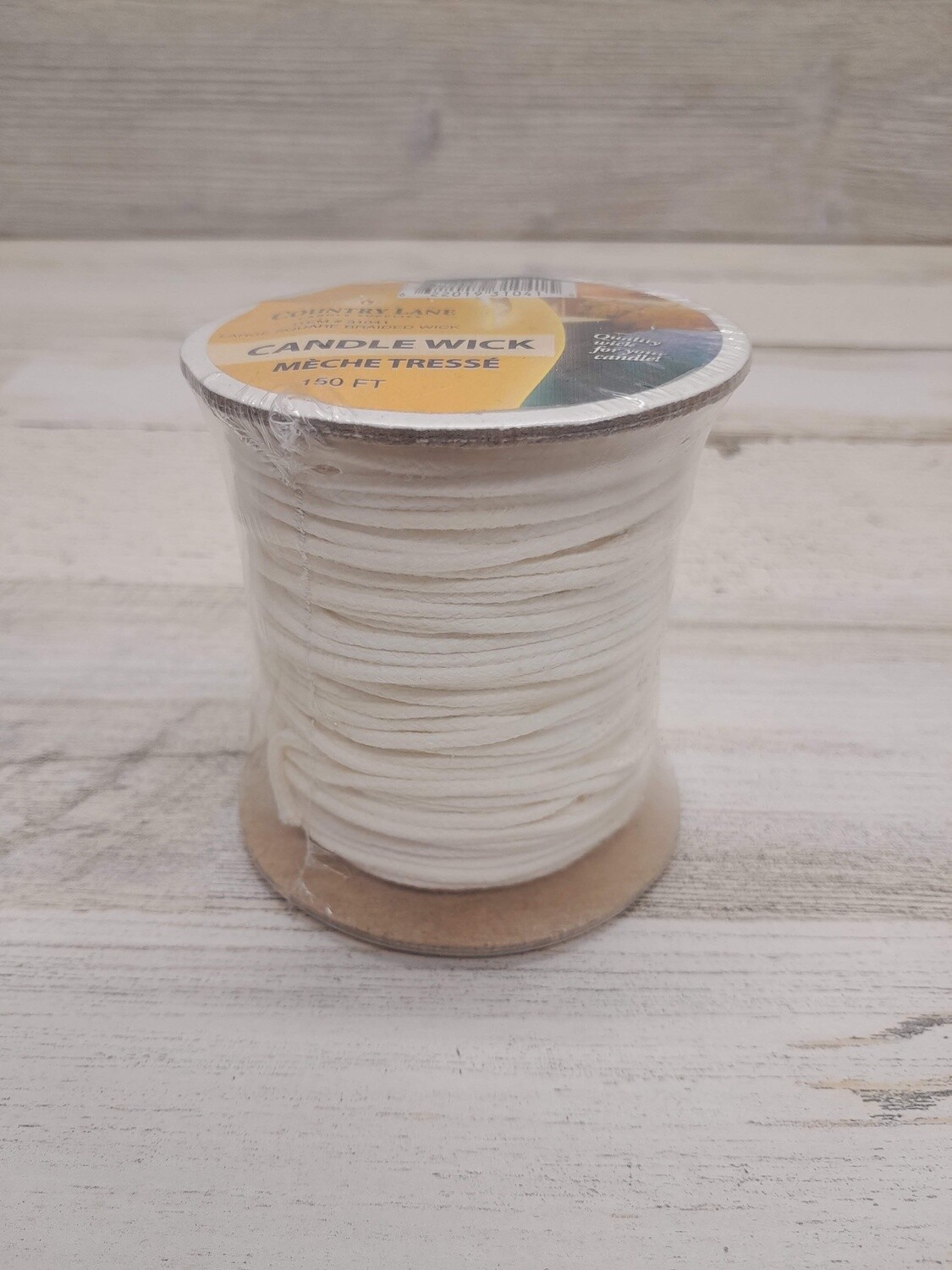 150&#39; Large Bleached Wick Spool