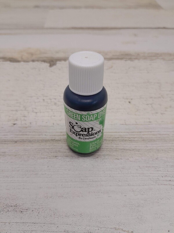1/2oz Soap Dye Green