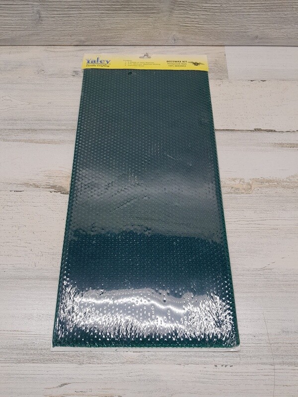 100% Honeycomb Beeswax Kit Forest Green