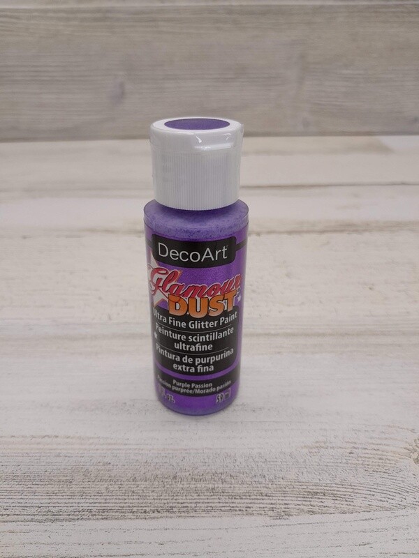 2oz Ultra Fine Glitter Paint Purple Passion