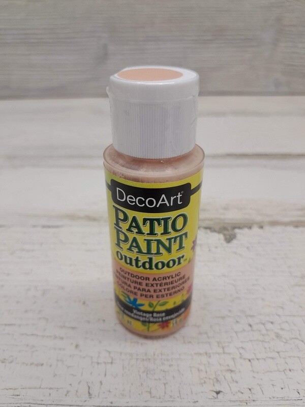 2oz Patio Paint Vintage Rose