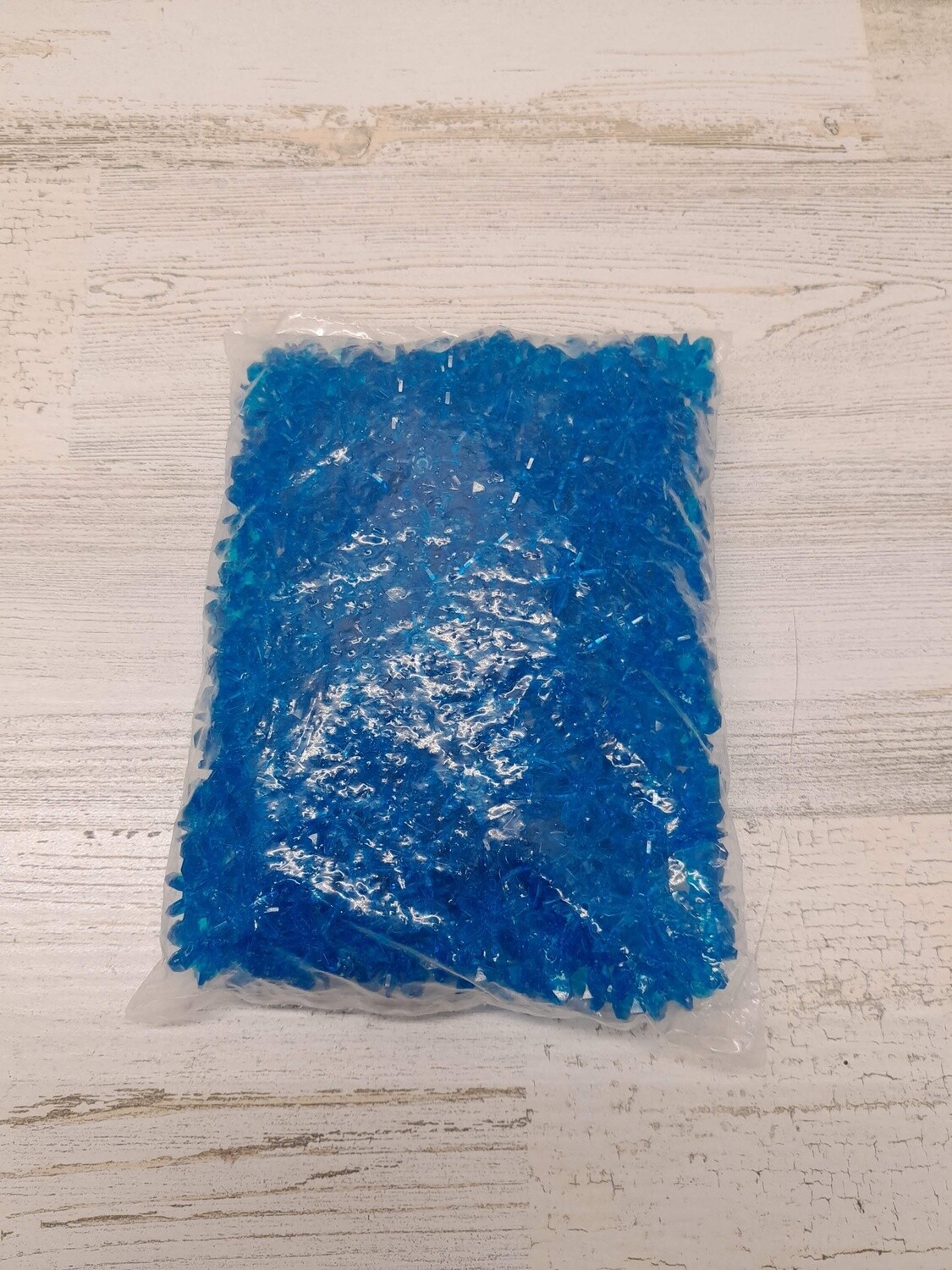 500pc 18mm Starflake Beads Turquoise