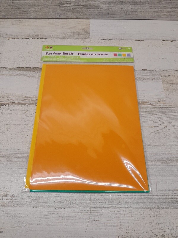 4pc 8.5&quot;x11.5&quot; Foam Sheet Glam Mx