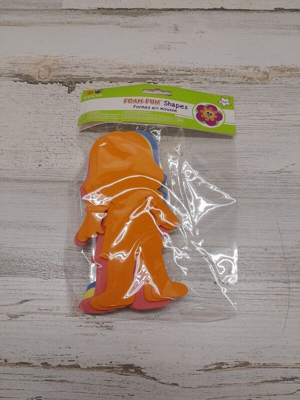 12pc Foam Girl Multi