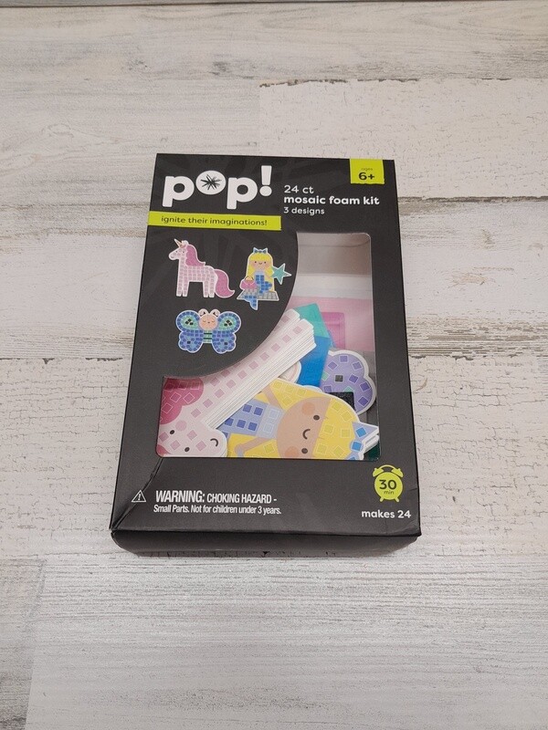 3pc Mosaic Foam Kit Mermaid/Unicorn/Butterfly