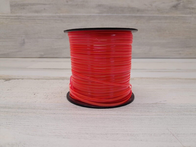 100yd Rexlace Clear Red
