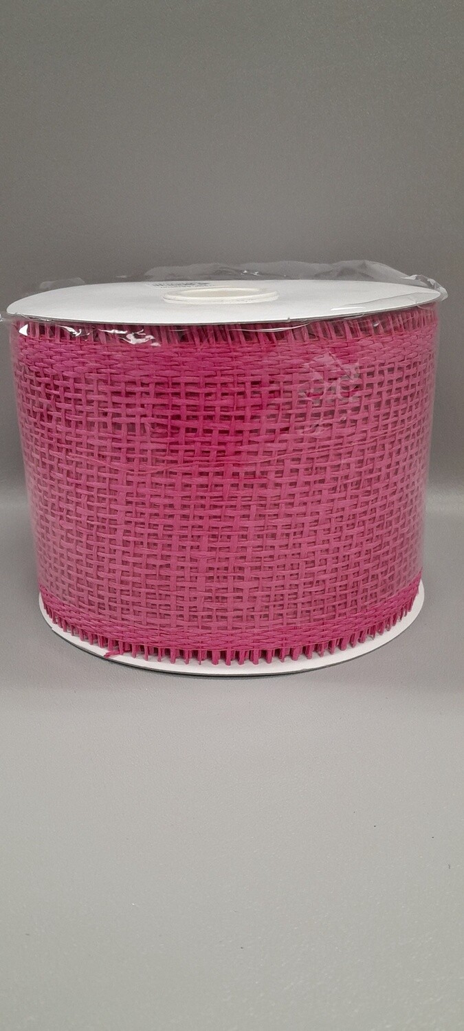 *4&quot;x20yd Paper Mesh Hot Pink