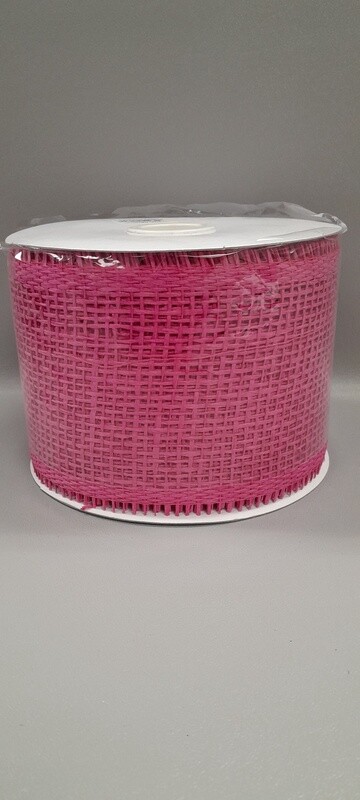 *4&quot;x20yd Paper Mesh Hot Pink