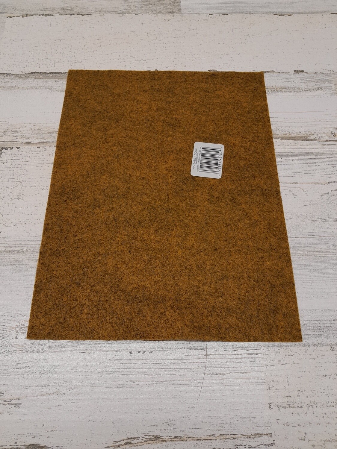 *9&quot;x12&quot; Felt Sheet Harvest Gold