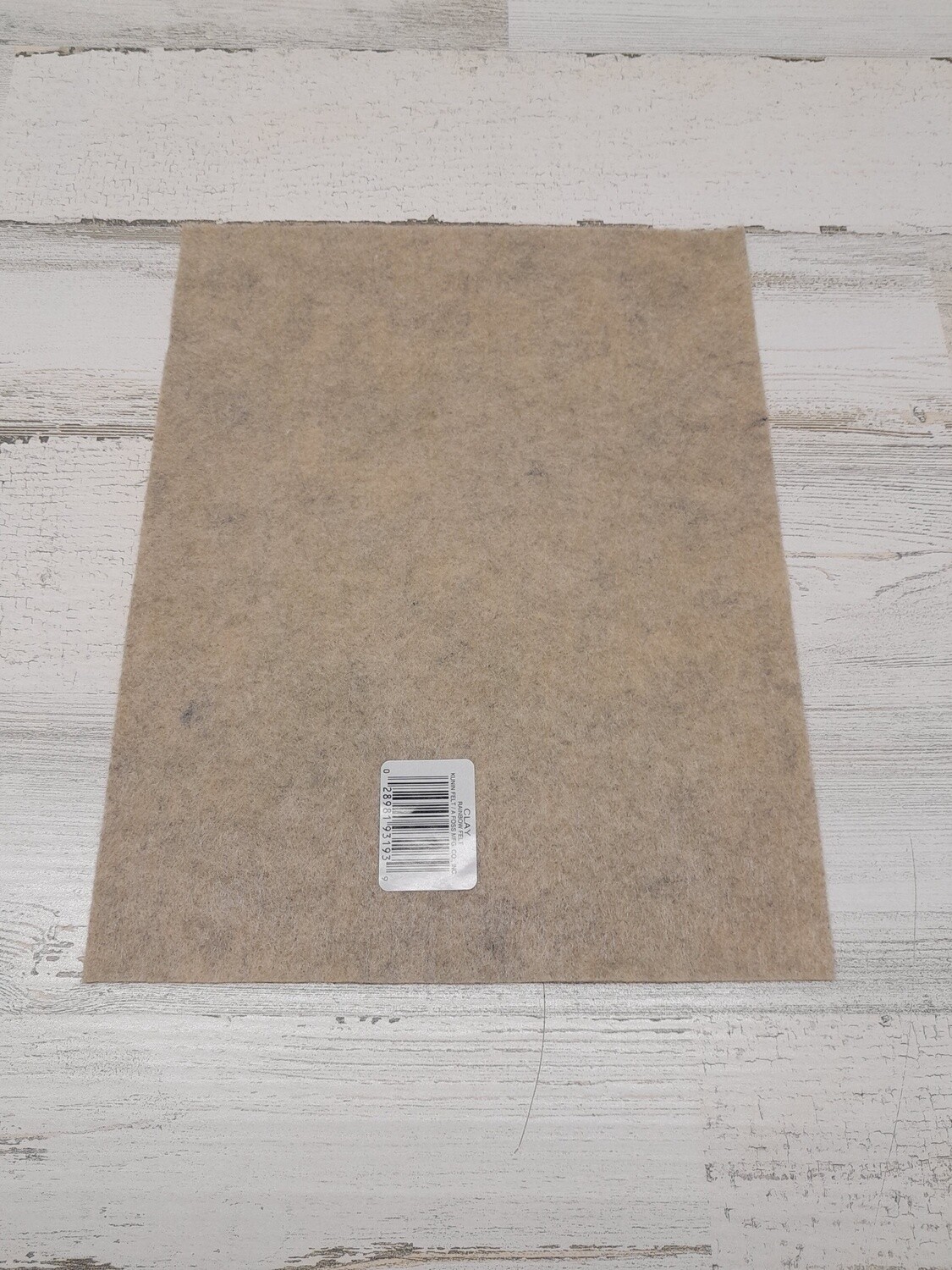 *9&quot;x12&quot; Felt Sheet Clay