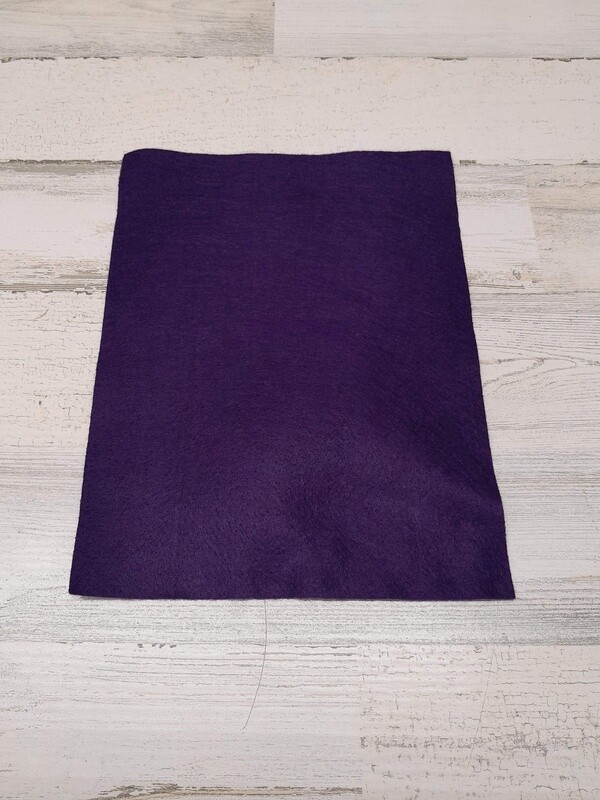 9&quot;x12&quot; Felt Sheet  Purple