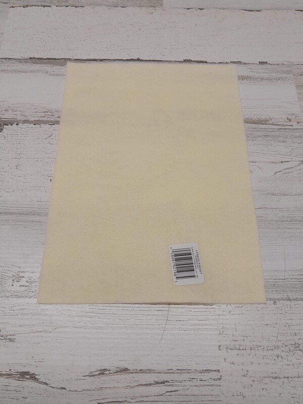 *9&quot;x12&quot; Felt Sheet Lemon Frost