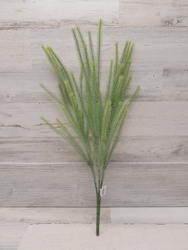 20.5&quot; Foxtail Grass Fern Bush x3 Green
