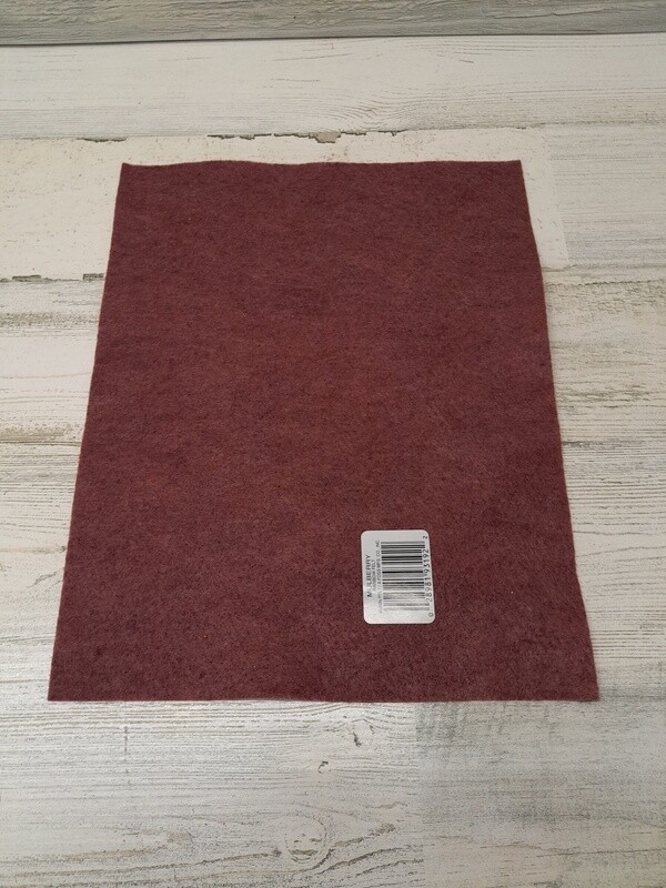 *9&quot;x12&quot; Felt Sheet Mulberry