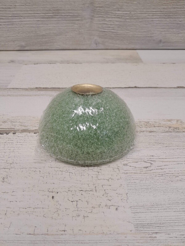 Half Ball w/Hole Styrofoam Arranger Green