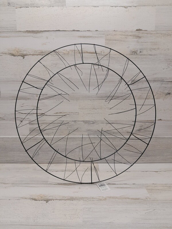 24&quot; 2 Ring Wire Wreath Form