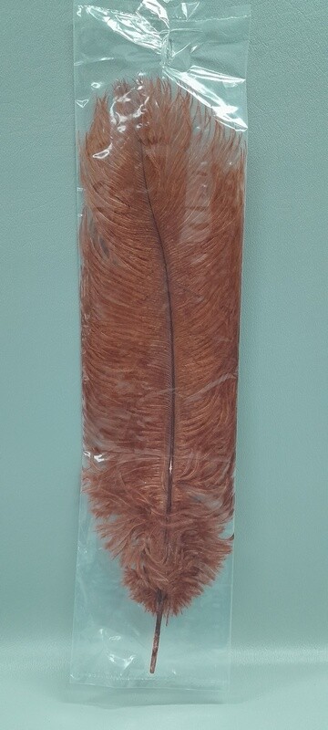 13&quot;-15&quot; Ostrich Feather Copper