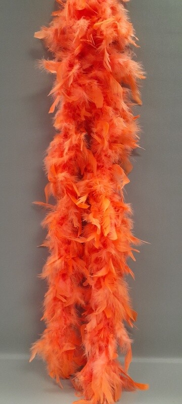 2yd Boa Neon Orange