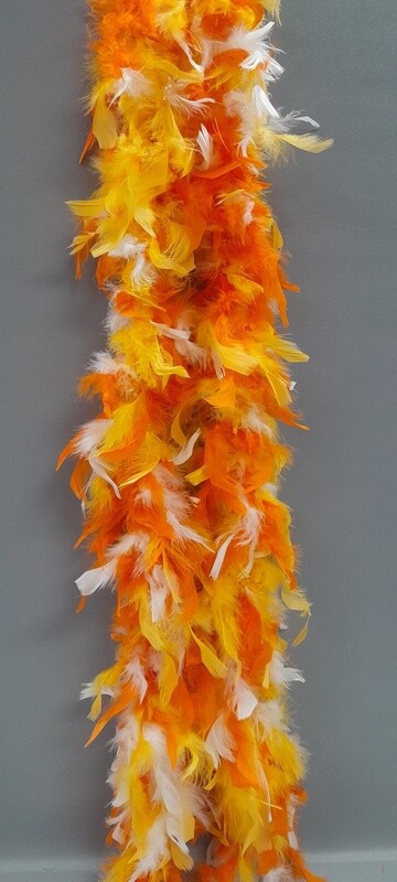 48&quot; Boa Candy Corn