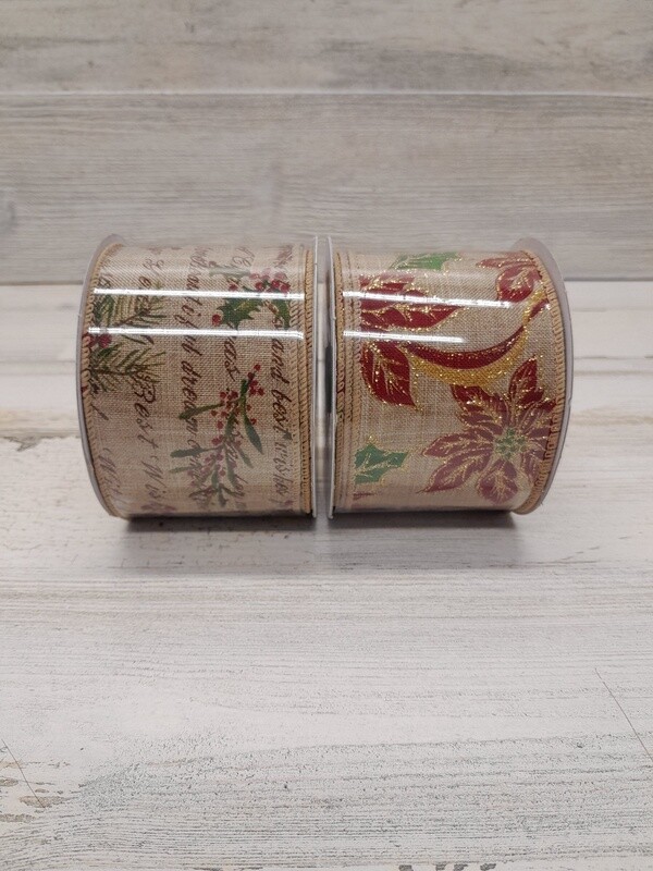 2.5&quot;x25&#39; Assorted Ribbon