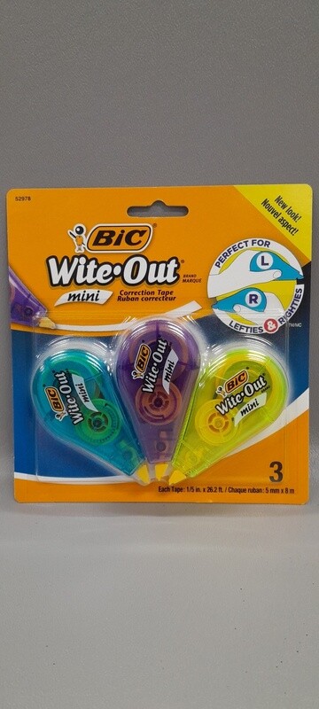 3pc 26.2&#39; Correction Tape