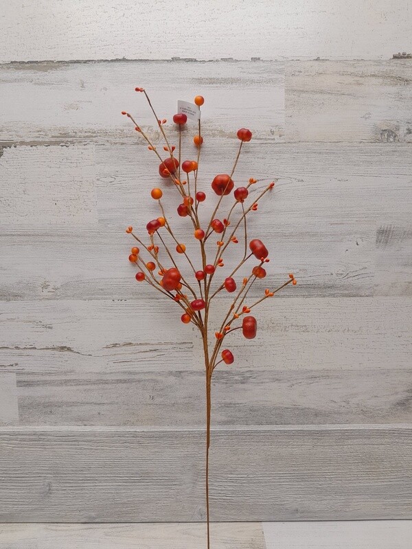 25&quot; Pumpkin/Berry Spray Orange