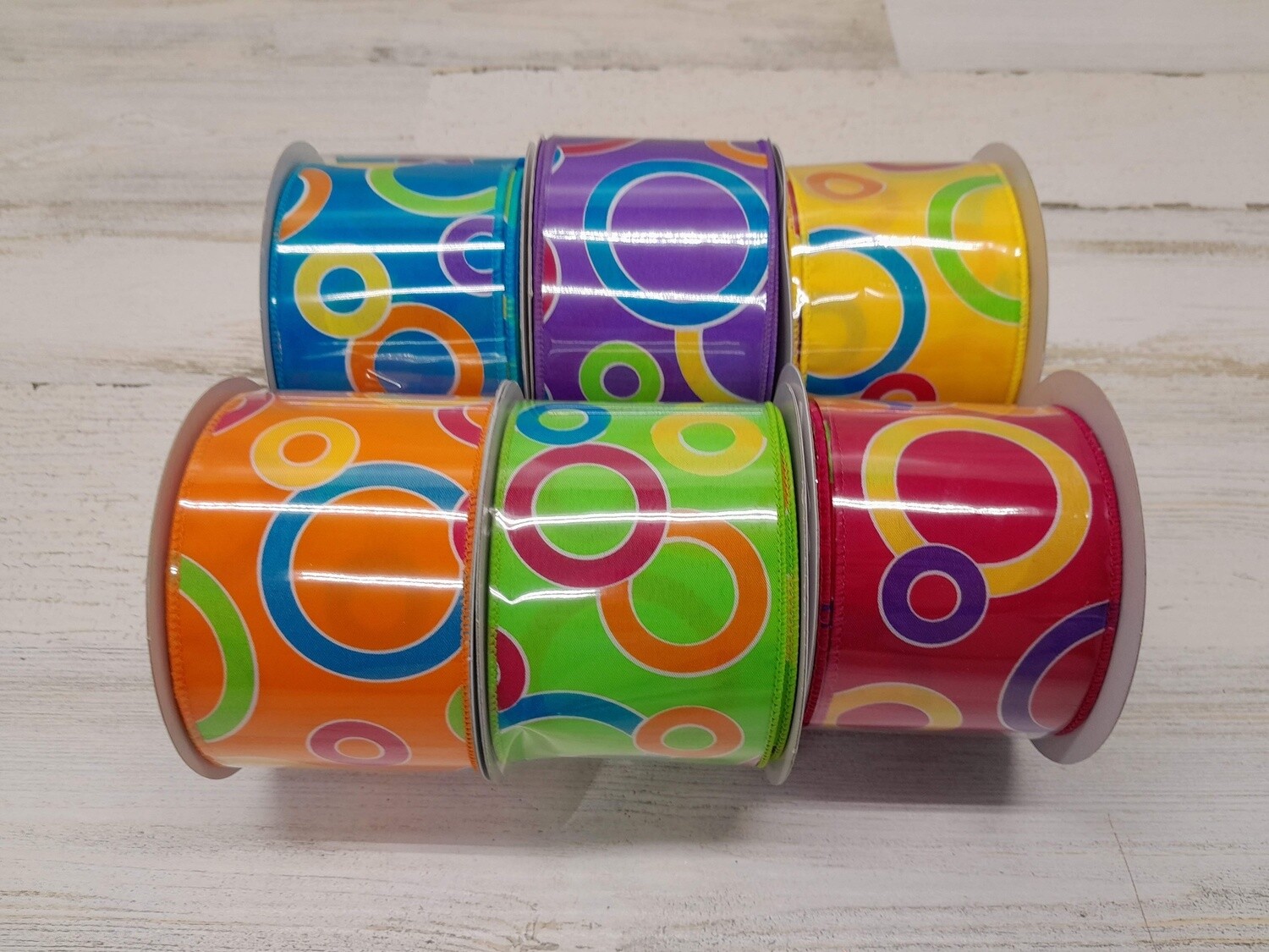 2.5"x10yd Assorted Ribbon