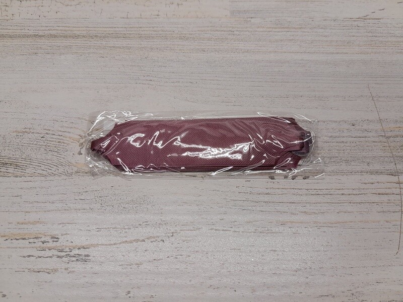 Flora Satin Pull Bow 4&quot;x18 Loops  Burgundy (7/8&quot; Ribbon)