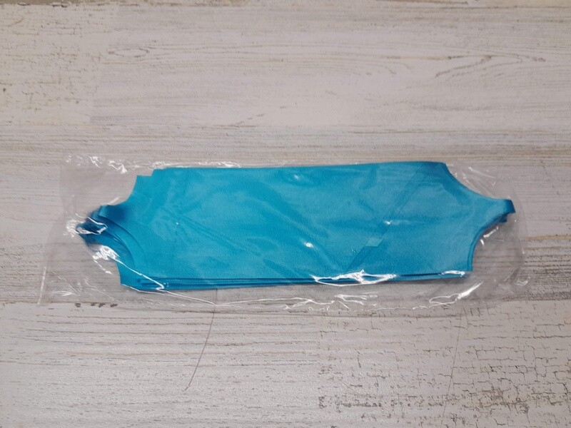 Flora Satin Pull Bow 8&quot;x20 Loops Turquoise (2-1/2&quot; Ribbon)