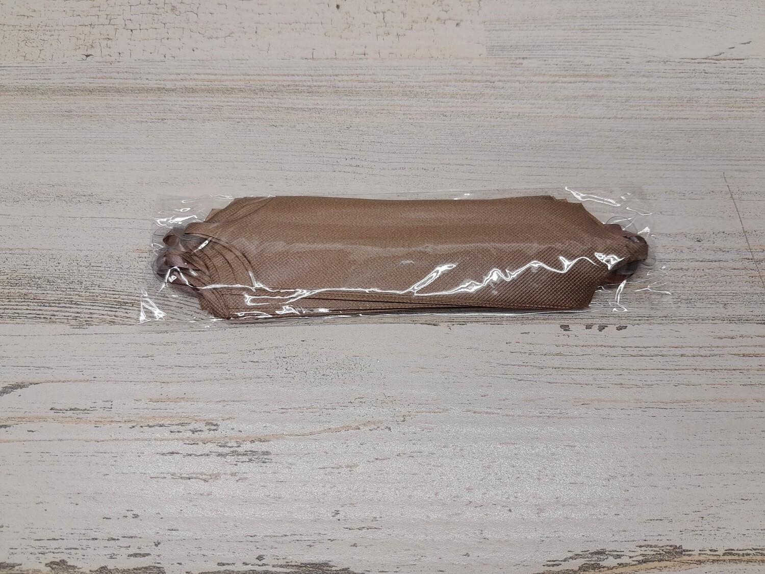 Flora Satin Pull Bow 5.5&quot;x20 Loops Chocolate (1-7/16&quot; Ribbon)