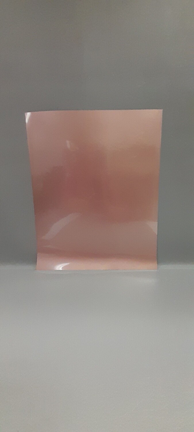 12&quot;x15&quot; Vinyl Sheet Rose Gold