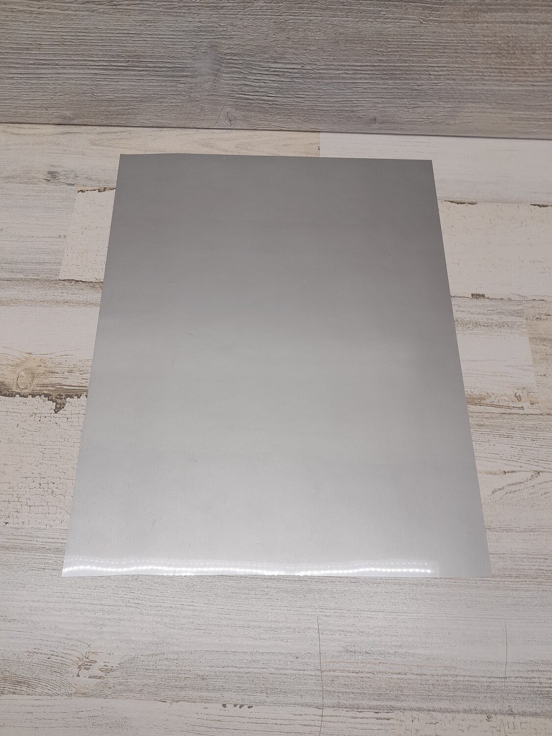 12&quot;x15&quot; Heat Transfer Vinyl Sheet Silver