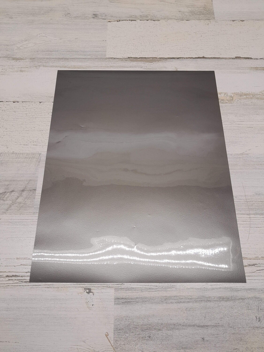 12&quot;x15&quot; Vinyl Sheet Gun Metal