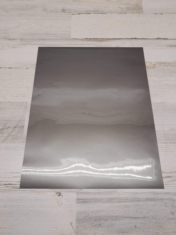 12&quot;x15&quot; Vinyl Sheet Gun Metal